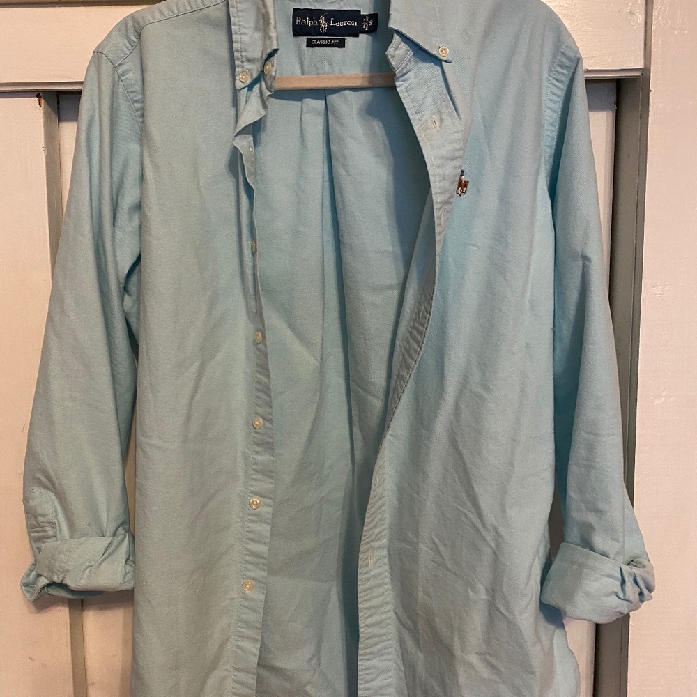 Polo Ralph Lauren Blue Shirt (Small)